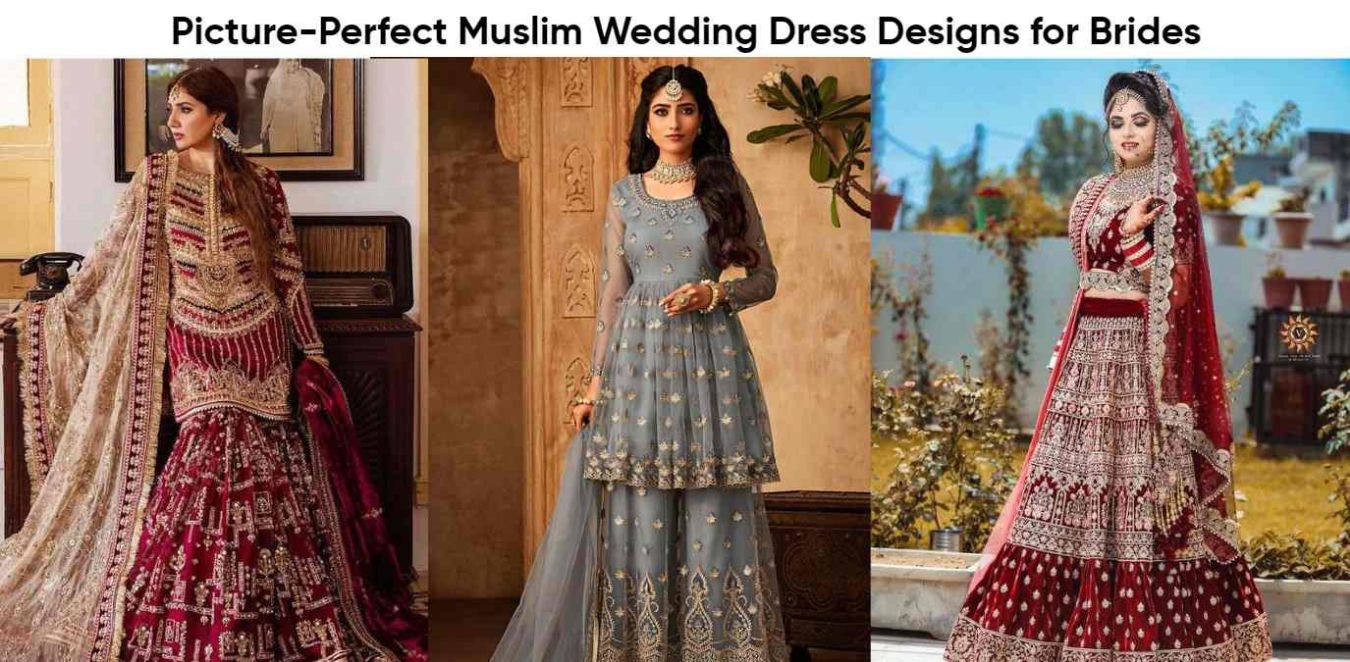 A Collection of Breathtaking Muslim Wedding Dress Designs